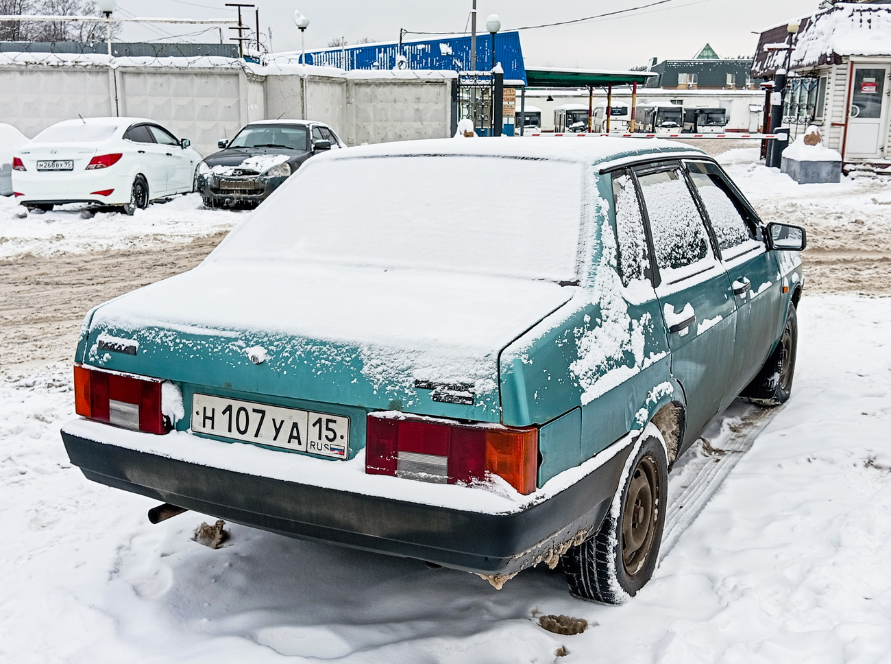 Московская область, № Н 107 УА 15 — ВАЗ-21099 '90-04; Северная Осетия — Вне региона
