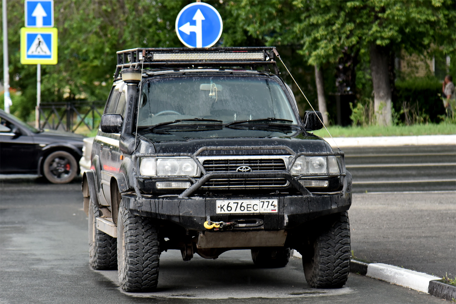 Челябинская область, № К 676 ЕС 774 — Toyota Land Cruiser (J80) '89-97