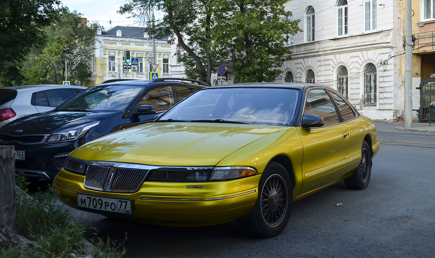 Самарская область, № М 709 РО 77 — Lincoln Mark VIII '93-97; Москва — Вне региона