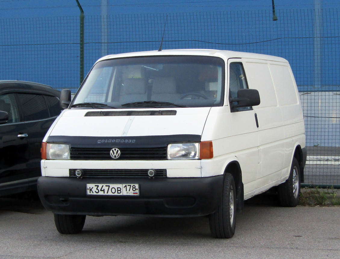 Санкт-Петербург, № К 347 ОВ 178 — Volkswagen (T4) Kastenwagen '90-03