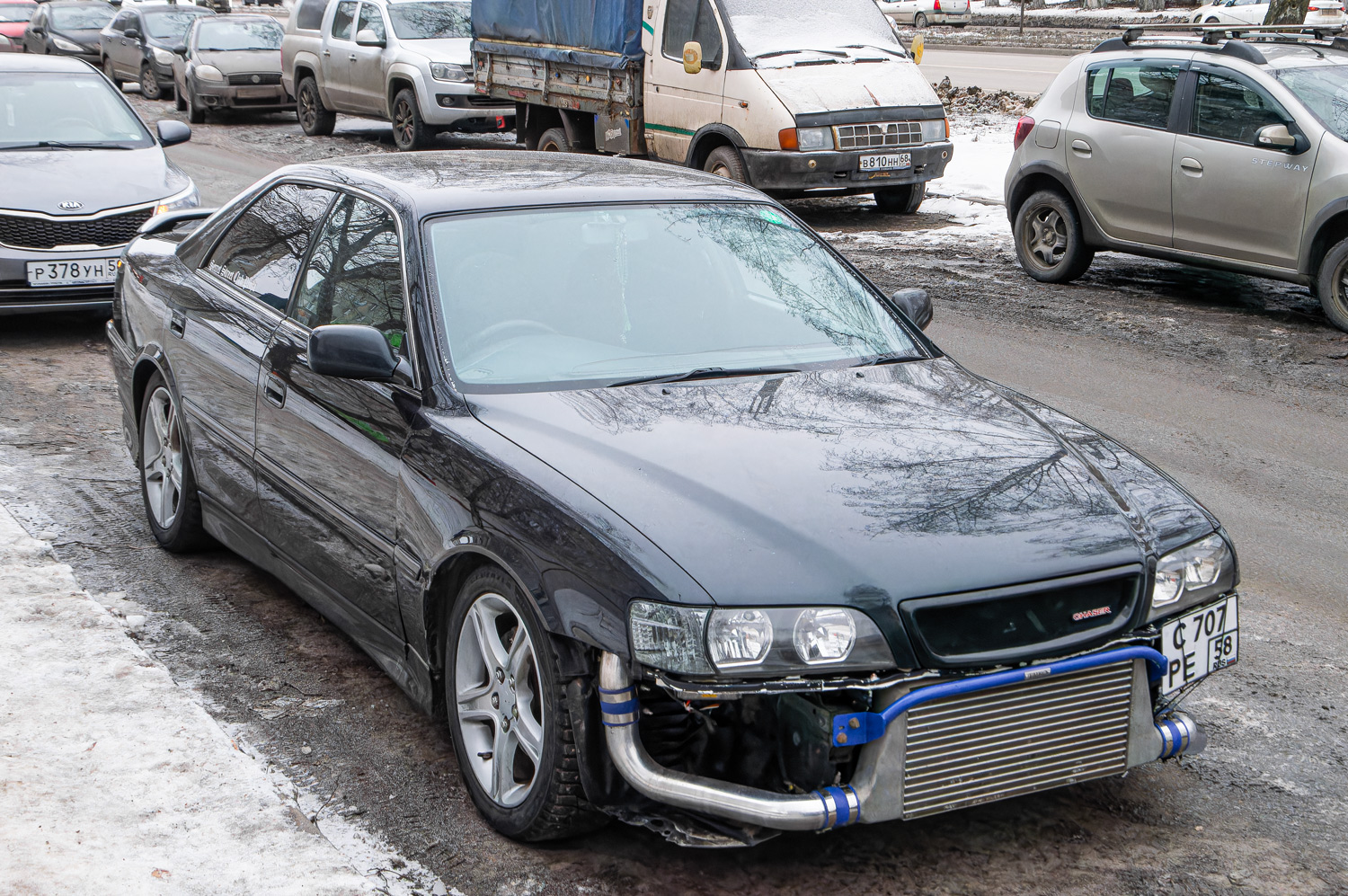 Пензенская область, № С 707 РЕ 58 — Toyota Chaser (X100) '96-01