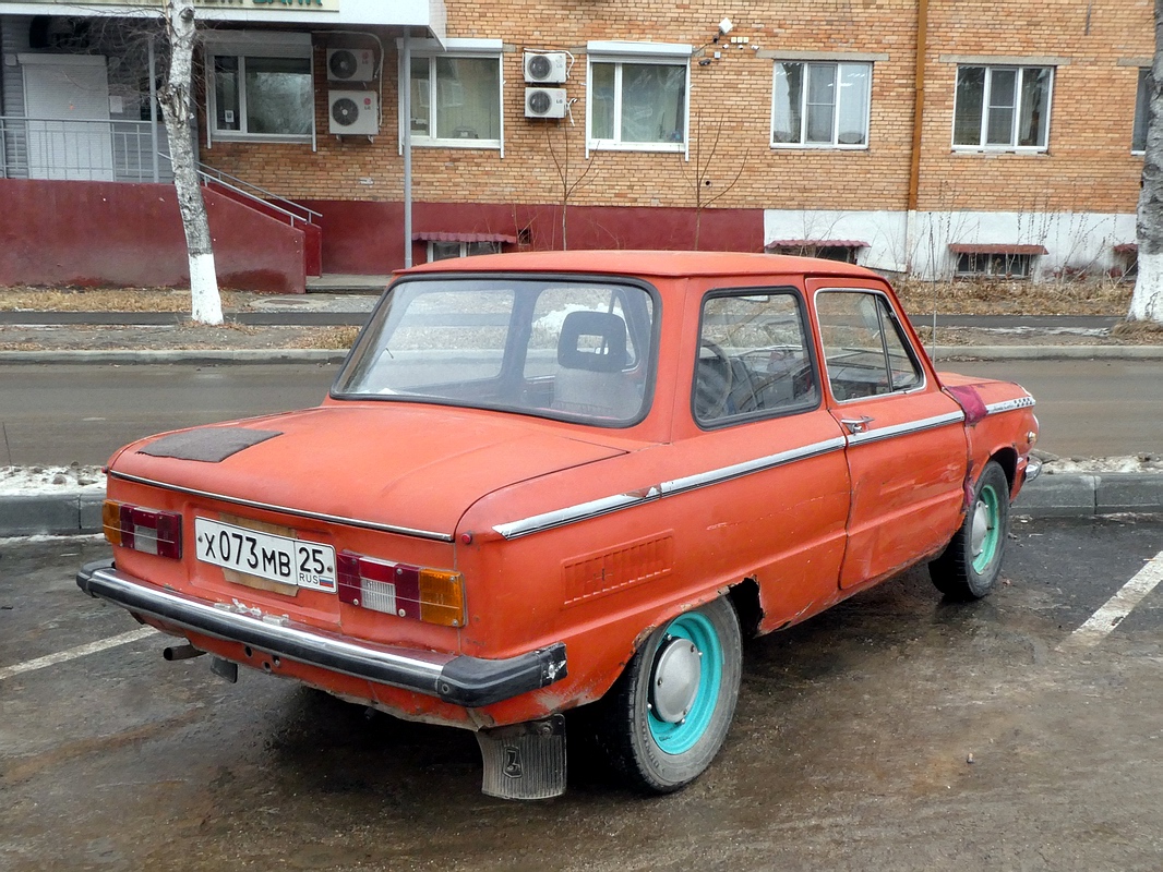Приморский край, № Х 073 МВ 25 — ЗАЗ-968М Запорожец '79-94