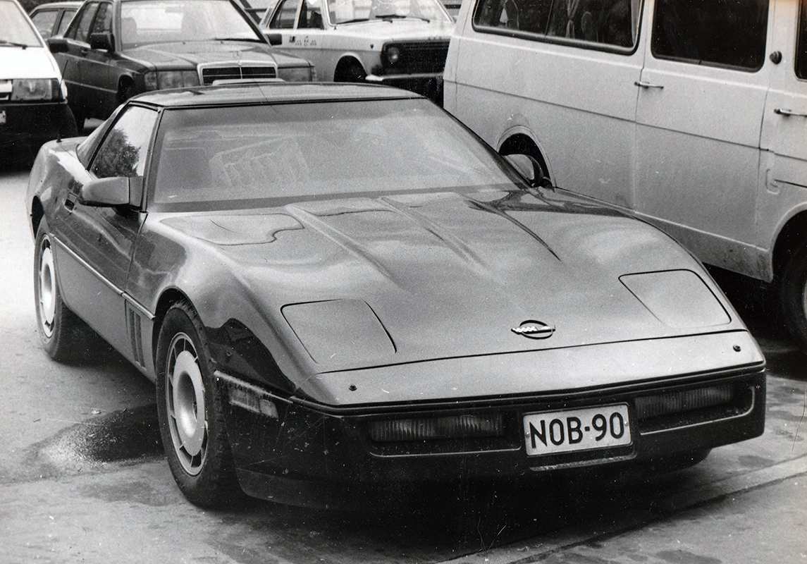 Финляндия, № N0B-90 — Chevrolet Corvette (C4) '84-96; Исторические фотографии (до 2000 года) (Санкт-Петербург)