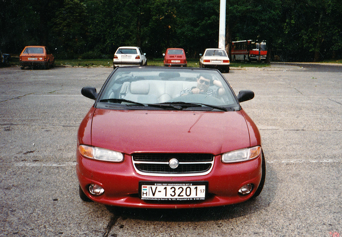 Венгрия, № V-13201 — Chrysler Sebring (1G) '95-00; Венгрия — Исторические фотографии