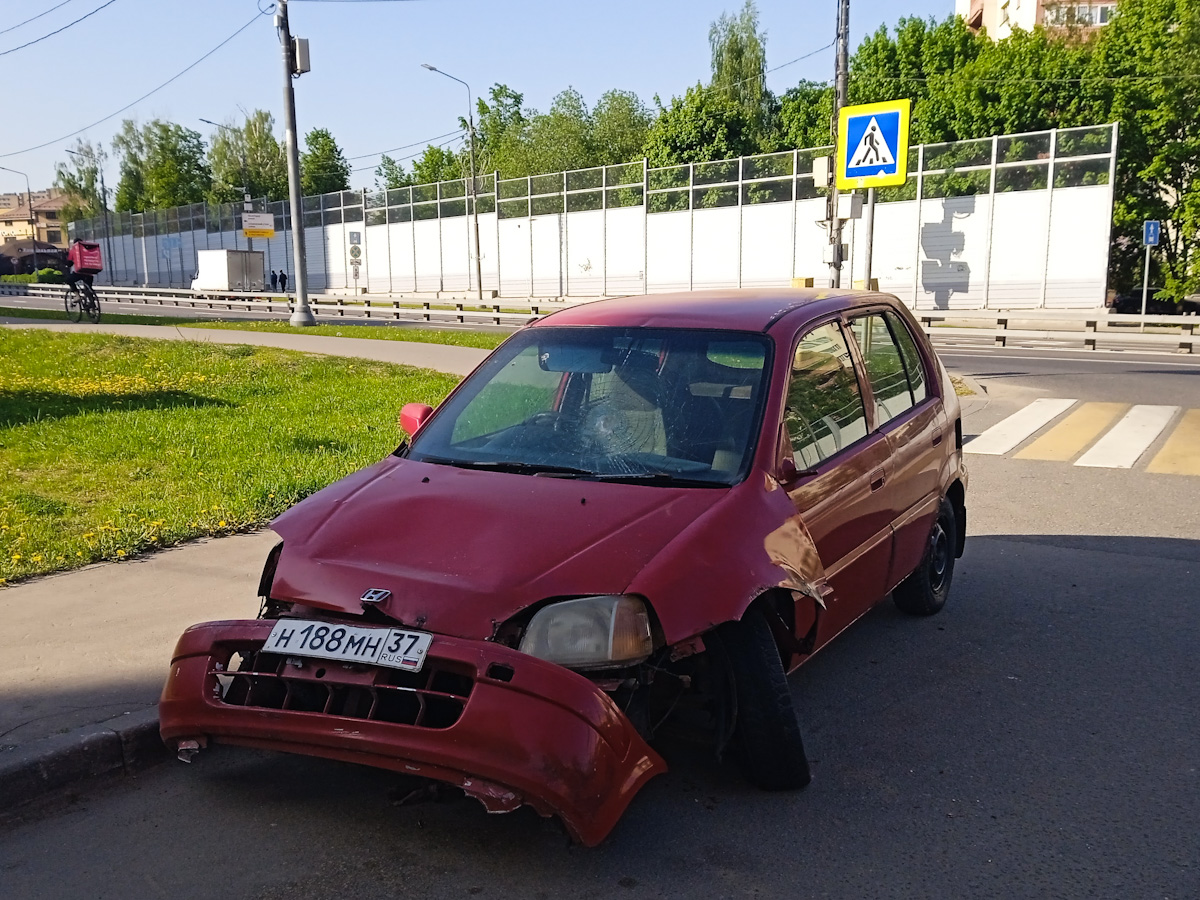Ивановская область, № Н 188 МН 37 — Honda Logo (1G) '96-98