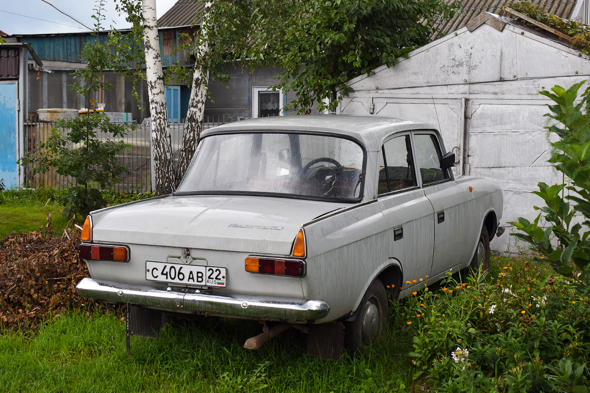 Алтайский край, № С 406 АВ 22 — Москвич-412ИЭ-028 (Иж) '82-01