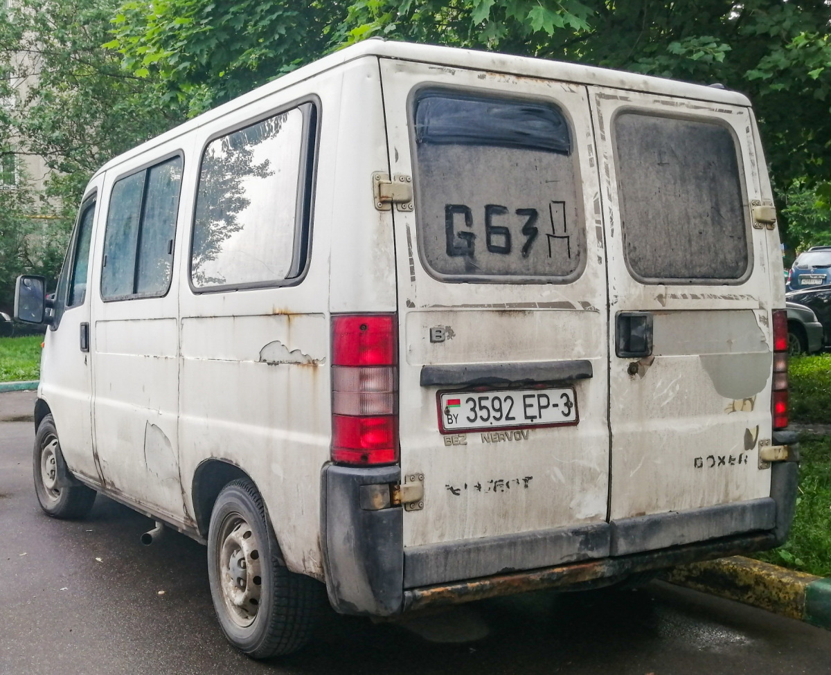Гомельская область, № 3592 EP-3 — Peugeot Boxer (230) '94-02