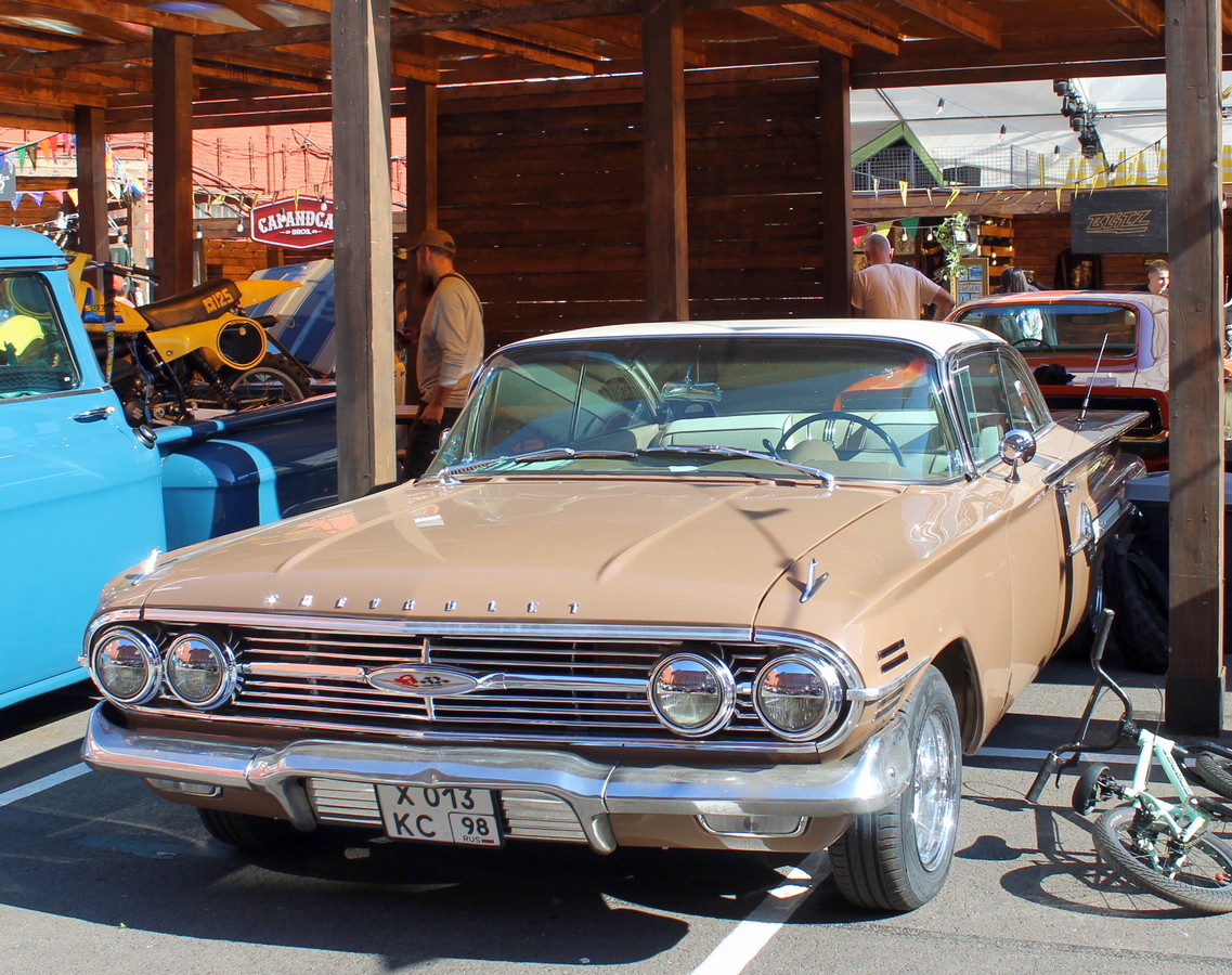 Санкт-Петербург, № Х 013 КС 98 — Chevrolet Impala (2G) '59-60; Санкт-Петербург — Ежегодная выставка классических и кастомных автомобилей и мотоциклов "Original Meet"