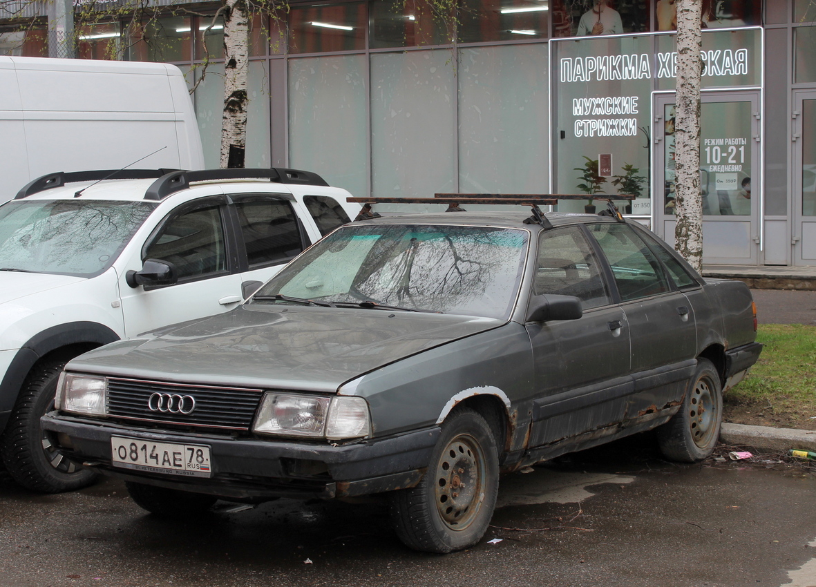 Санкт-Петербург, № О 814 АЕ 78 — Audi 100 (C3) '82-91