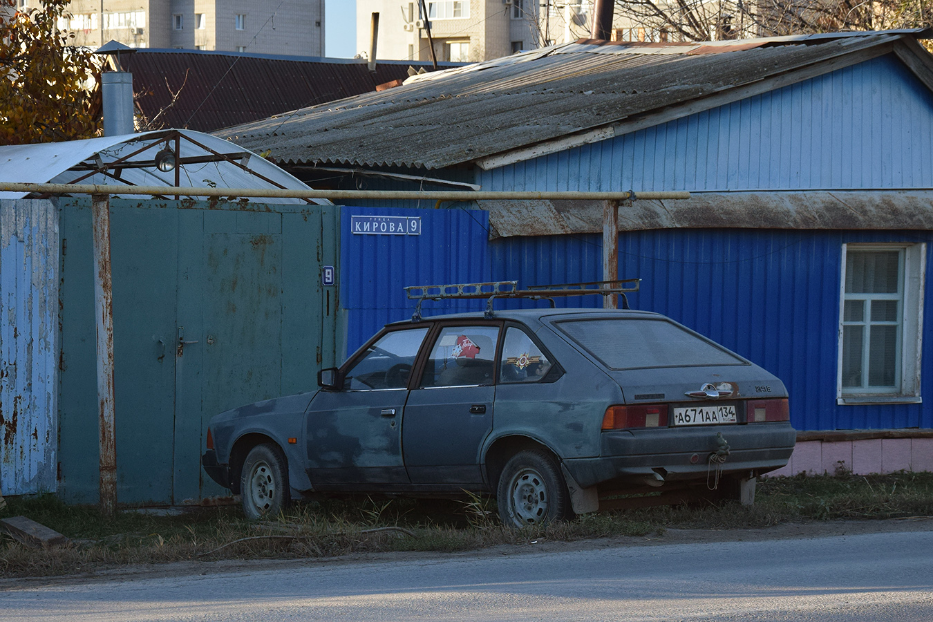Волгоградская область, № А 671 АА 134 — Москвич-21412 '86-94