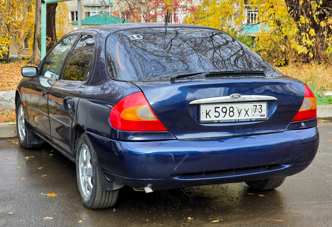 Татарстан, № К 598 УХ 73 — Ford Mondeo (2G) '96-00; Ульяновская область — Вне региона
