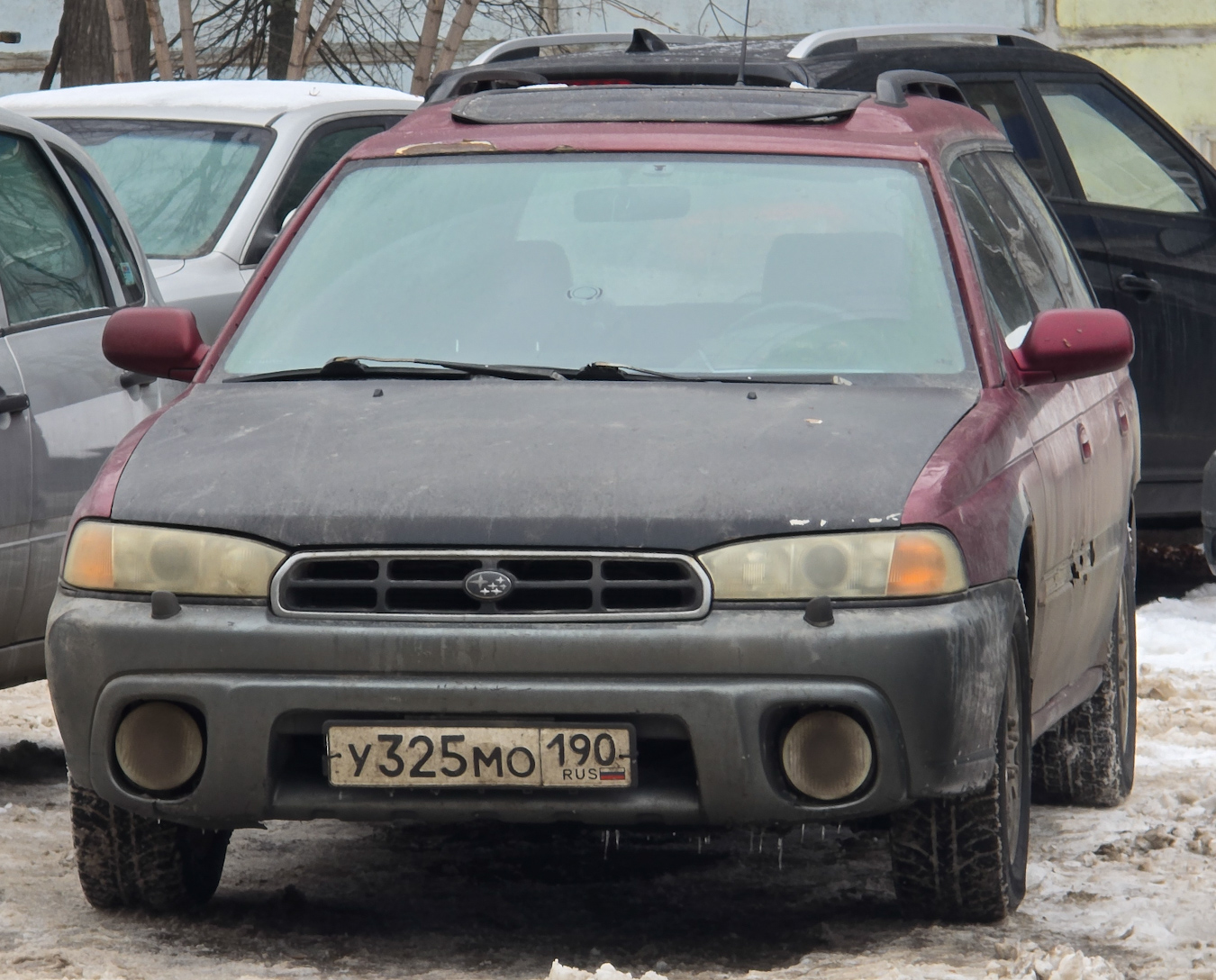 Татарстан, № У 325 МО 190 — Subaru Legacy (2G) '93-99