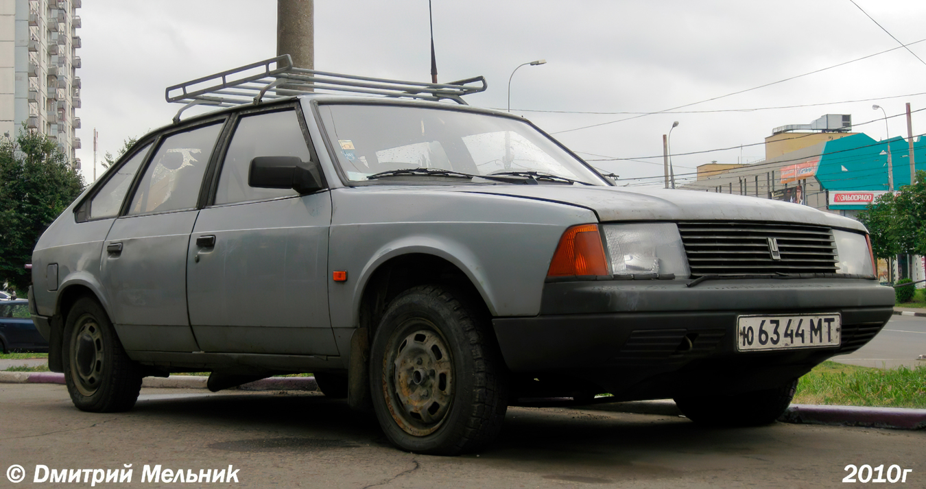 Москва, № Ю 6344 МТ — Москвич-21412 '86-94