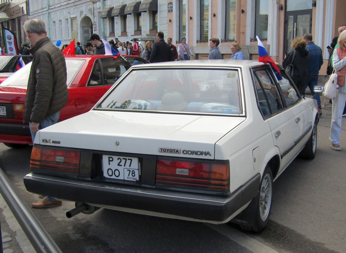 Санкт-Петербург, № Р 277 ОО 78 — Toyota Corona (T140) '82-98; Санкт-Петербург — Международный транспортный фестиваль "ТранспортФест 2025"
