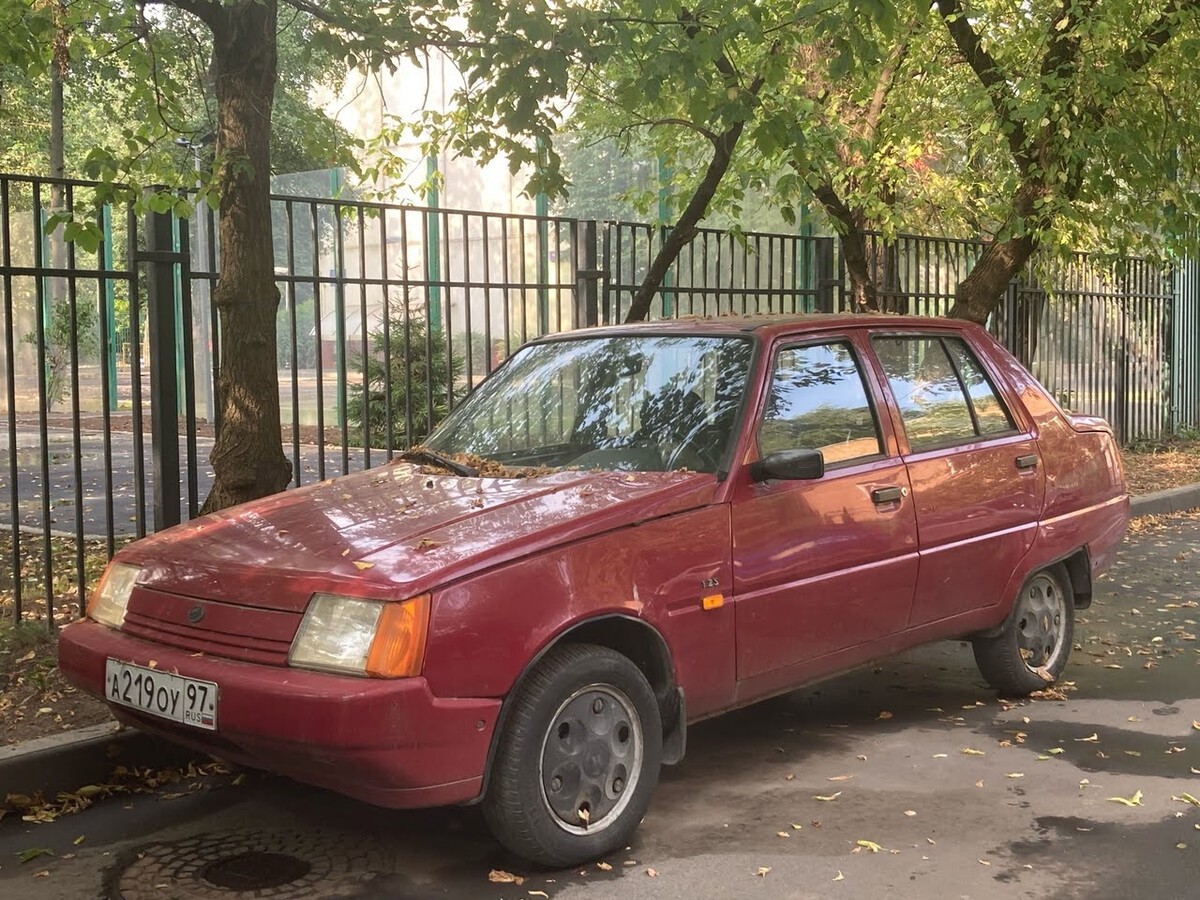 Москва, № А 219 ОУ 97 — ЗАЗ-110307 Славута '99-08