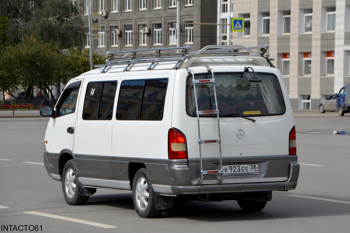 Иркутская область, № К 923 ЕЕ 38 — SsangYong Istana (1G) 95-04
