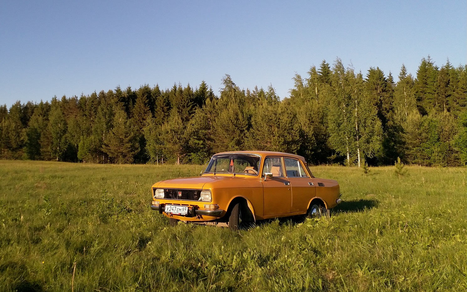 Тверская область, № Х 247 ЕМ 69 — Москвич-2140 '76-88