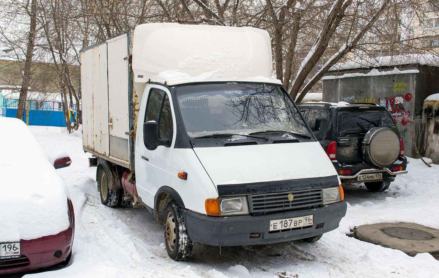 Свердловская область, № Е 187 ВР 96 — ГАЗ-3302 ГАЗель '94-03