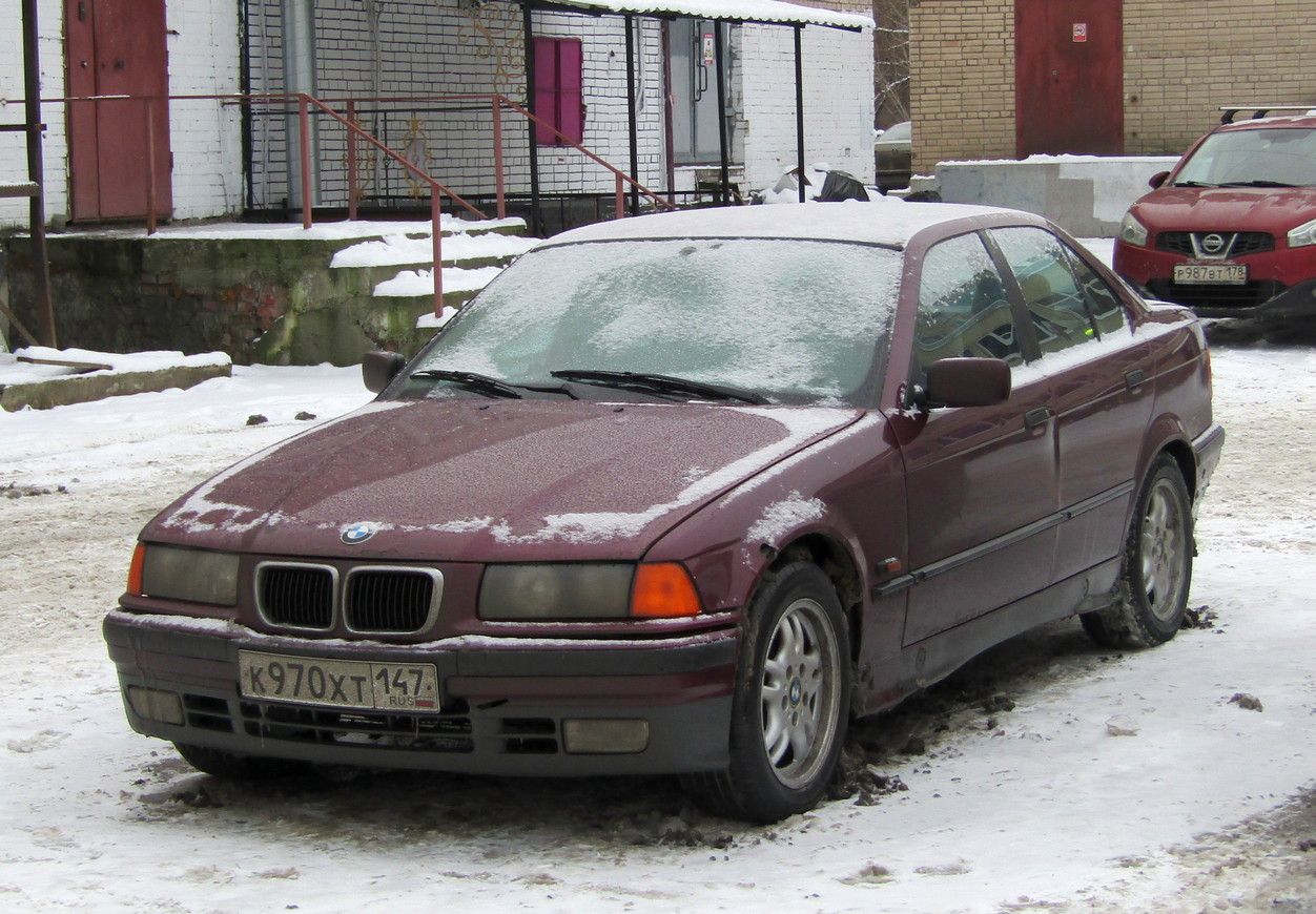 Ленинградская область, № К 970 ХТ 147 — BMW 3 Series (E36) '90-00