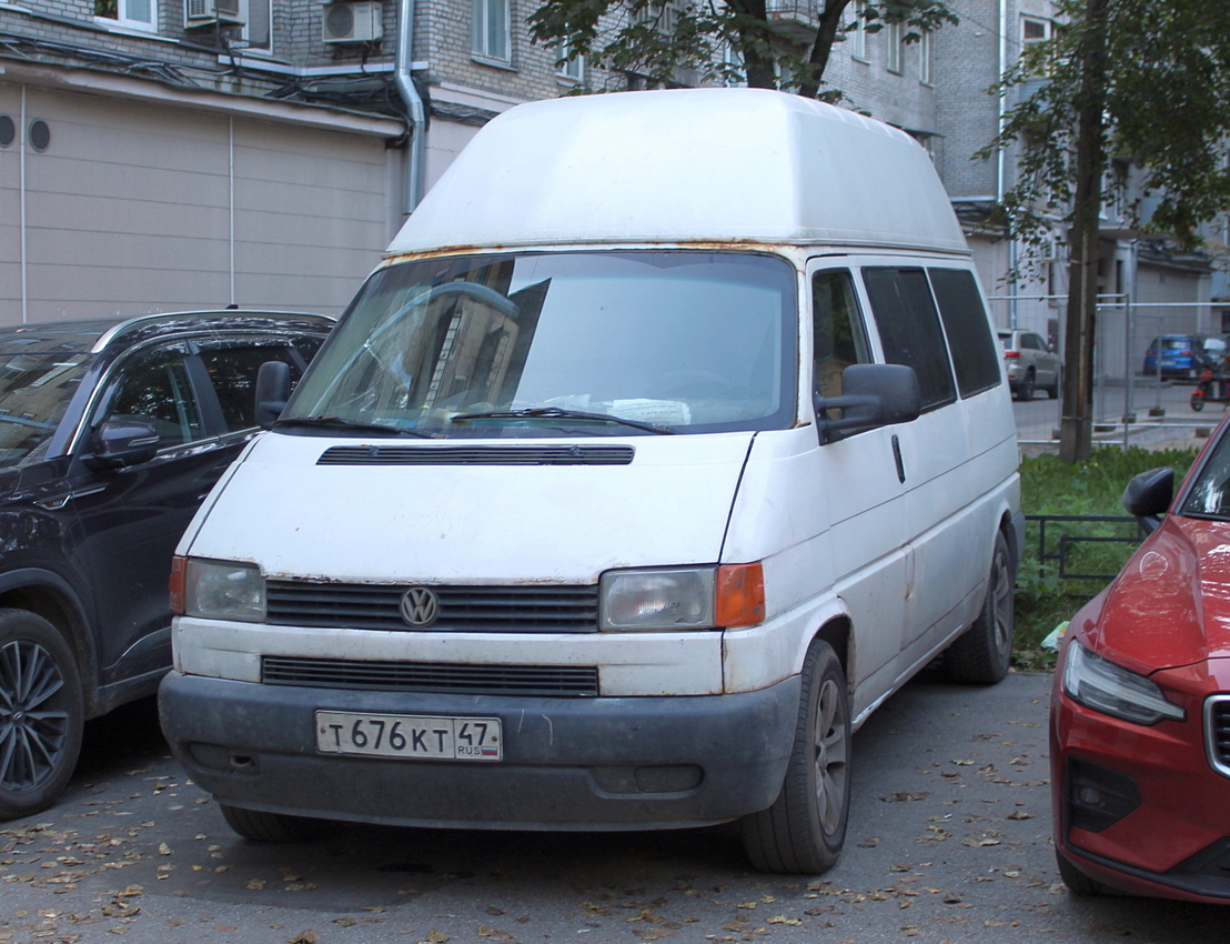 Ленинградская область, № Т 676 КТ 47 — Volkswagen Typ 2 (T4) '90-03