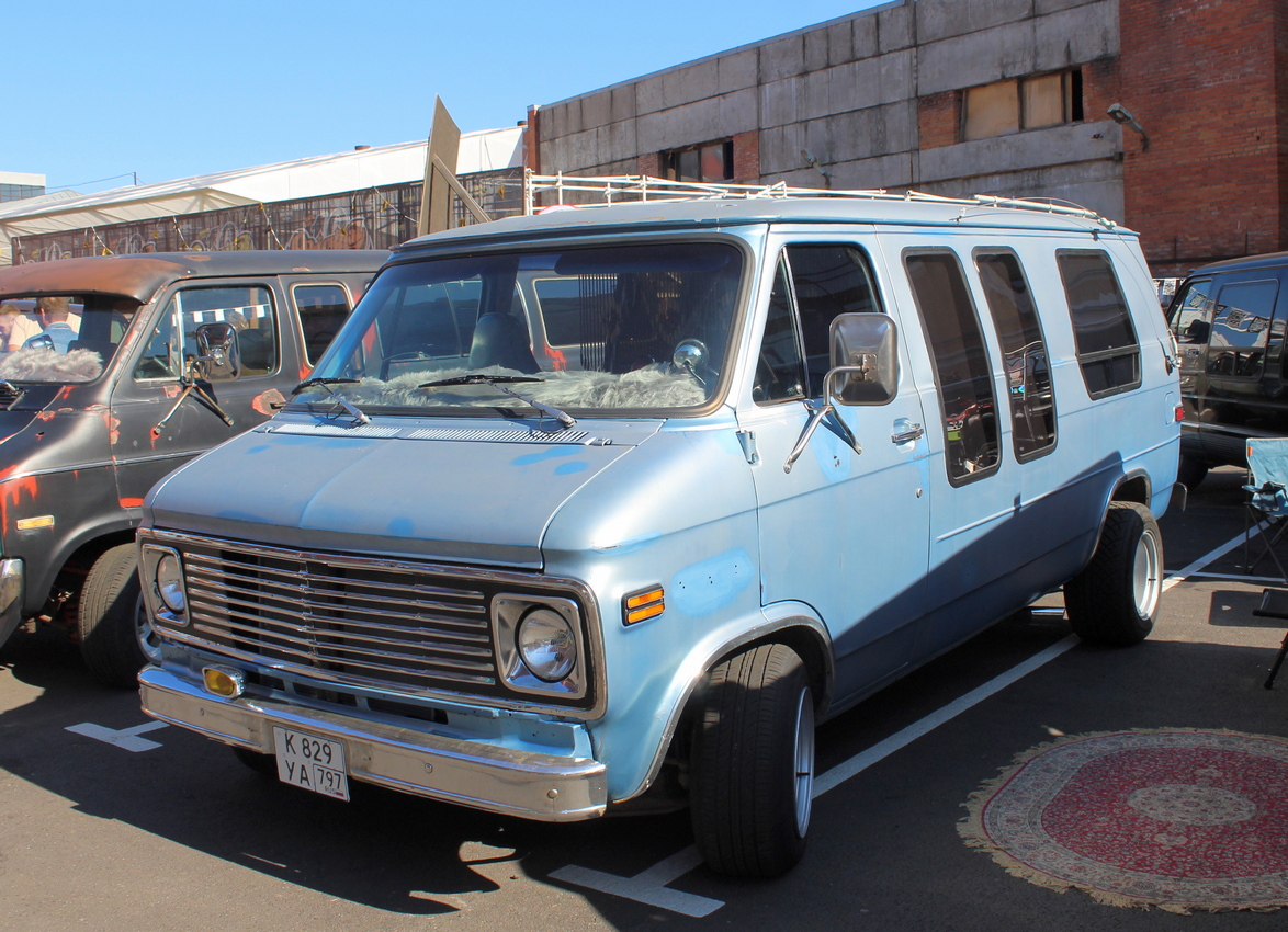 Санкт-Петербург, № К 829 УА 797 — Chevrolet Van (3G) '71-96; Санкт-Петербург — Ежегодная выставка классических и кастомных автомобилей и мотоциклов "Original Meet"