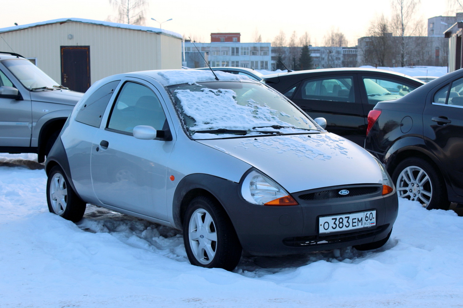 Псковская область, № О 383 ЕМ 60 — Ford Ka (1G) '96-08