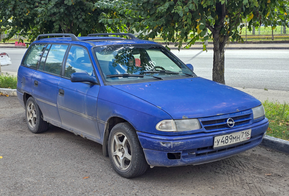 Татарстан, № У 489 МН 716 — Opel Astra (F, T92) Caravan '91-98