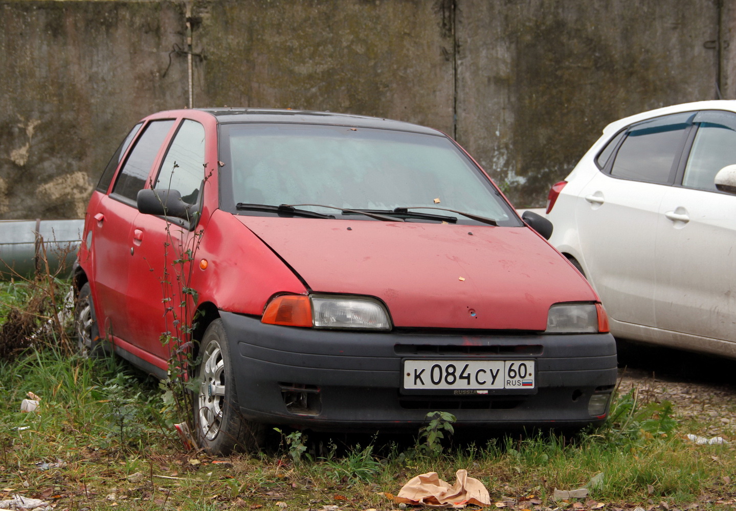 Псковская область, № К 084 СУ 60 — FIAT Punto (176) '93-00