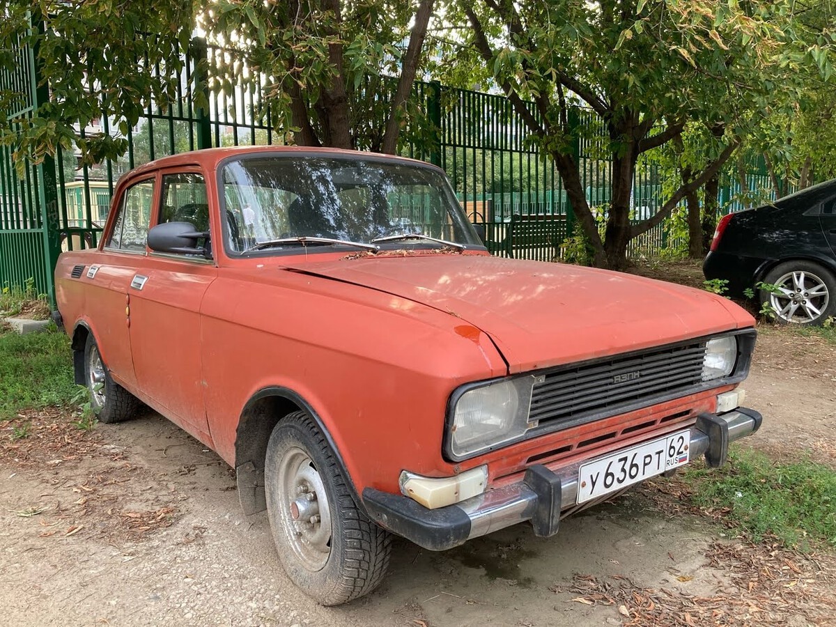 Рязанская область, № У 636 РТ 62 — Москвич-2140 '76-88