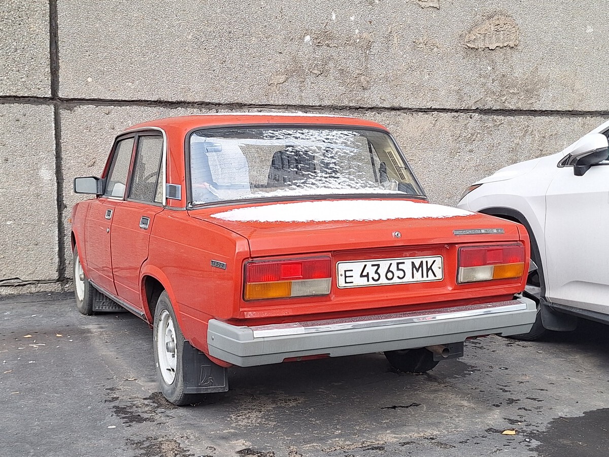 Москва, № Е 4365 МК — ВАЗ-2107 Жигули '82-91