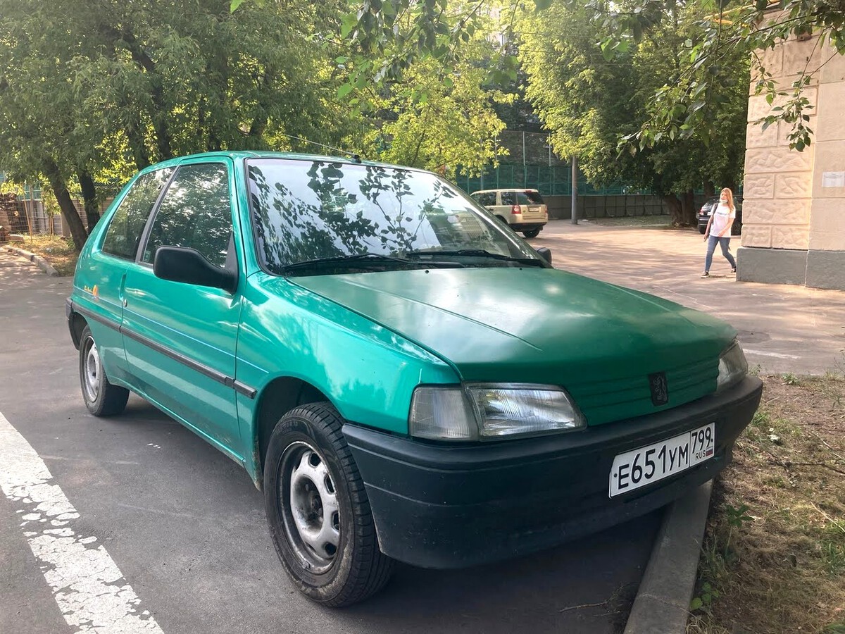 Москва, № Е 651 УМ 799 — Peugeot 106 '91-96