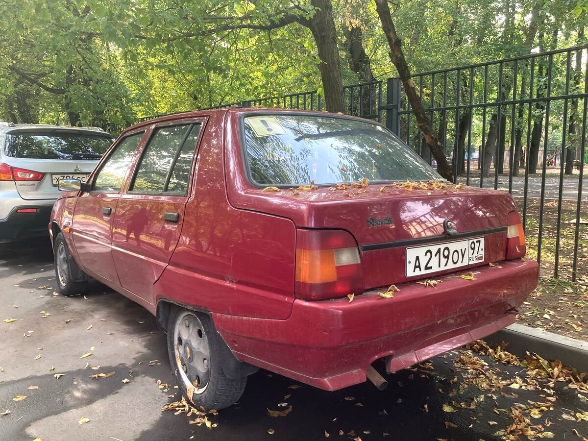 Москва, № А 219 ОУ 97 — ЗАЗ-110307 Славута '99-08