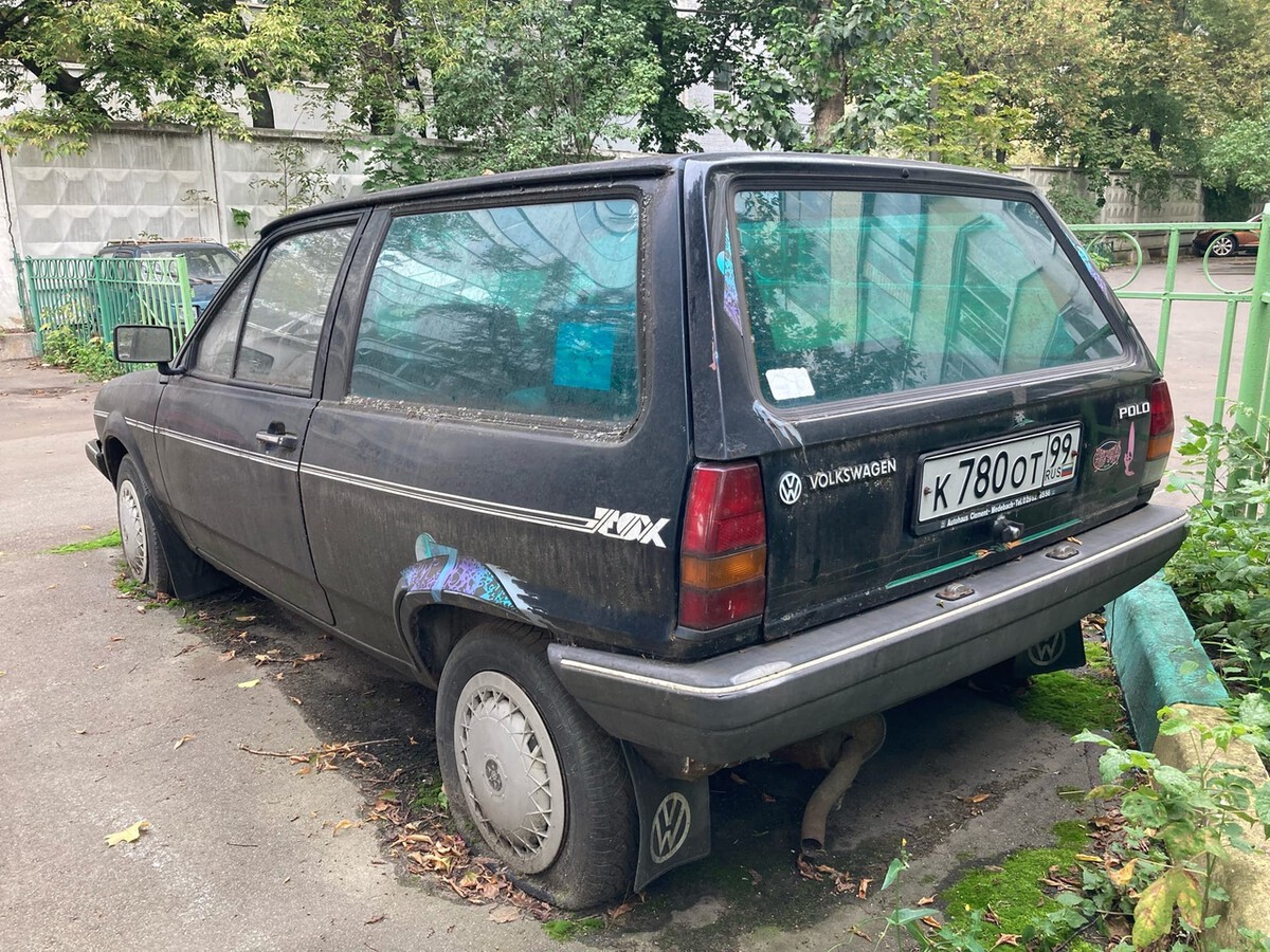 Москва, № К 780 ОТ 99 — Volkswagen Polo 2 (Typ 86C) '81-94