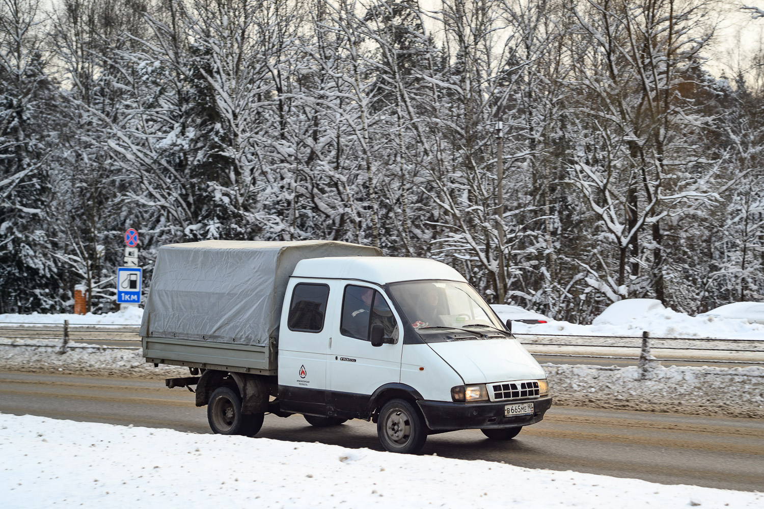 Московская область, № В 665 МЕ 90 — ГАЗ-33023 ГАЗель '95-03