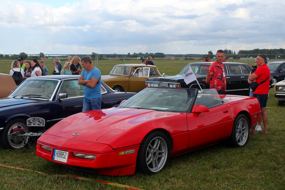 Литва, № H00852 — Chevrolet Corvette (C4) '84-96; Литва — Nesenstanti klasika 2024