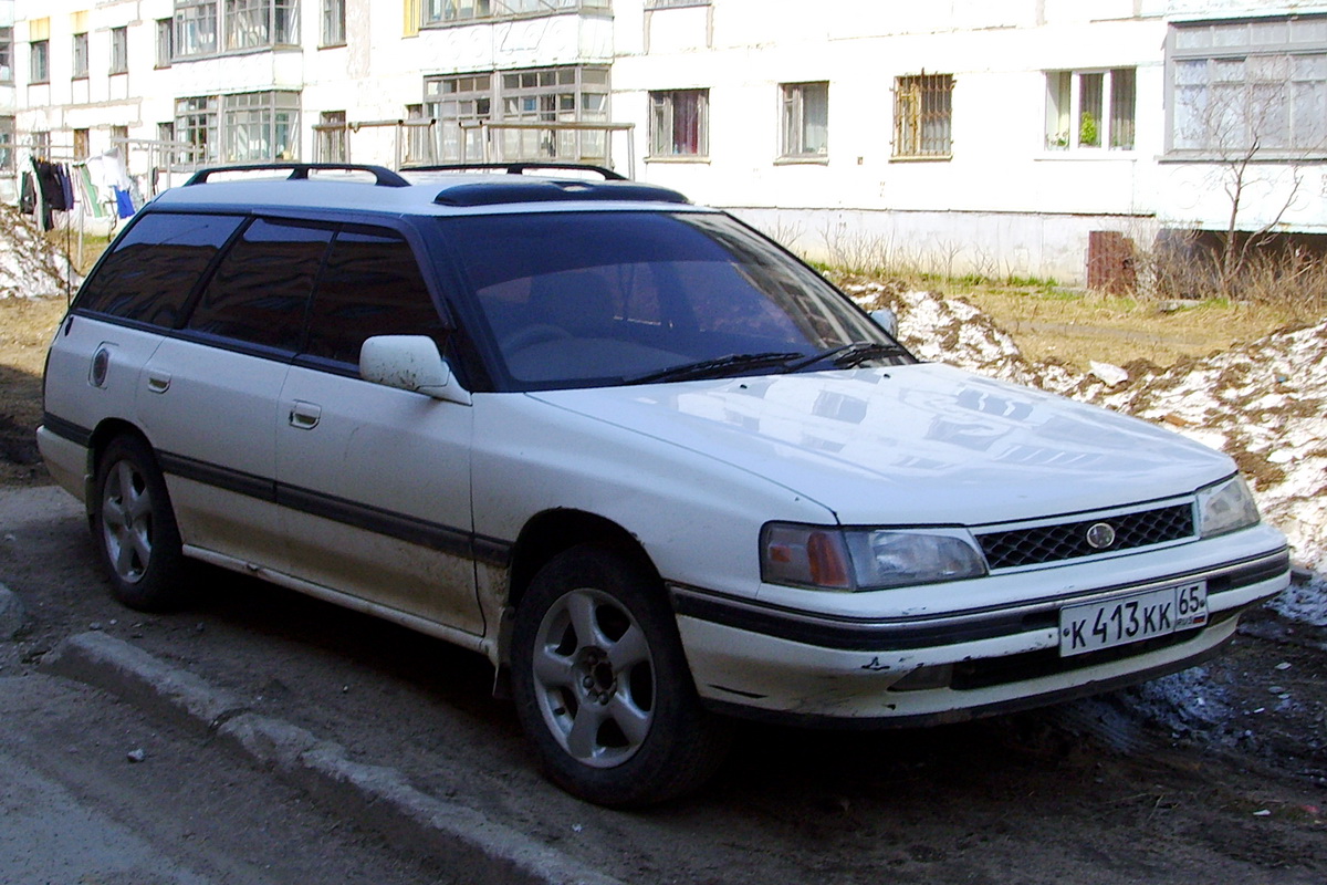 Сахалинская область, № К 413 КК 65 — Subaru Legacy (1G) '89-93