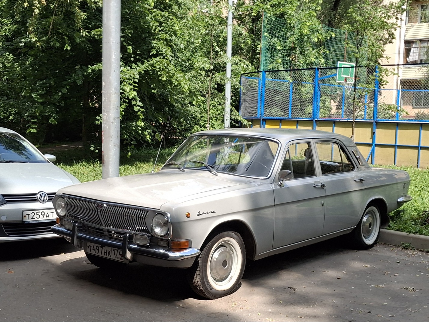 Москва, № Т 497 НК 174 — ГАЗ-24 Волга '68-86