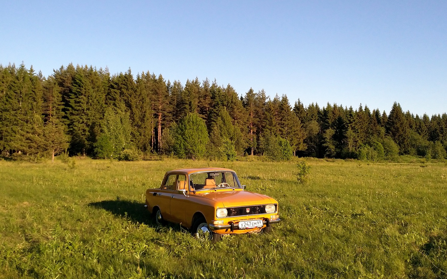 Тверская область, № Х 247 ЕМ 69 — Москвич-2140 '76-88