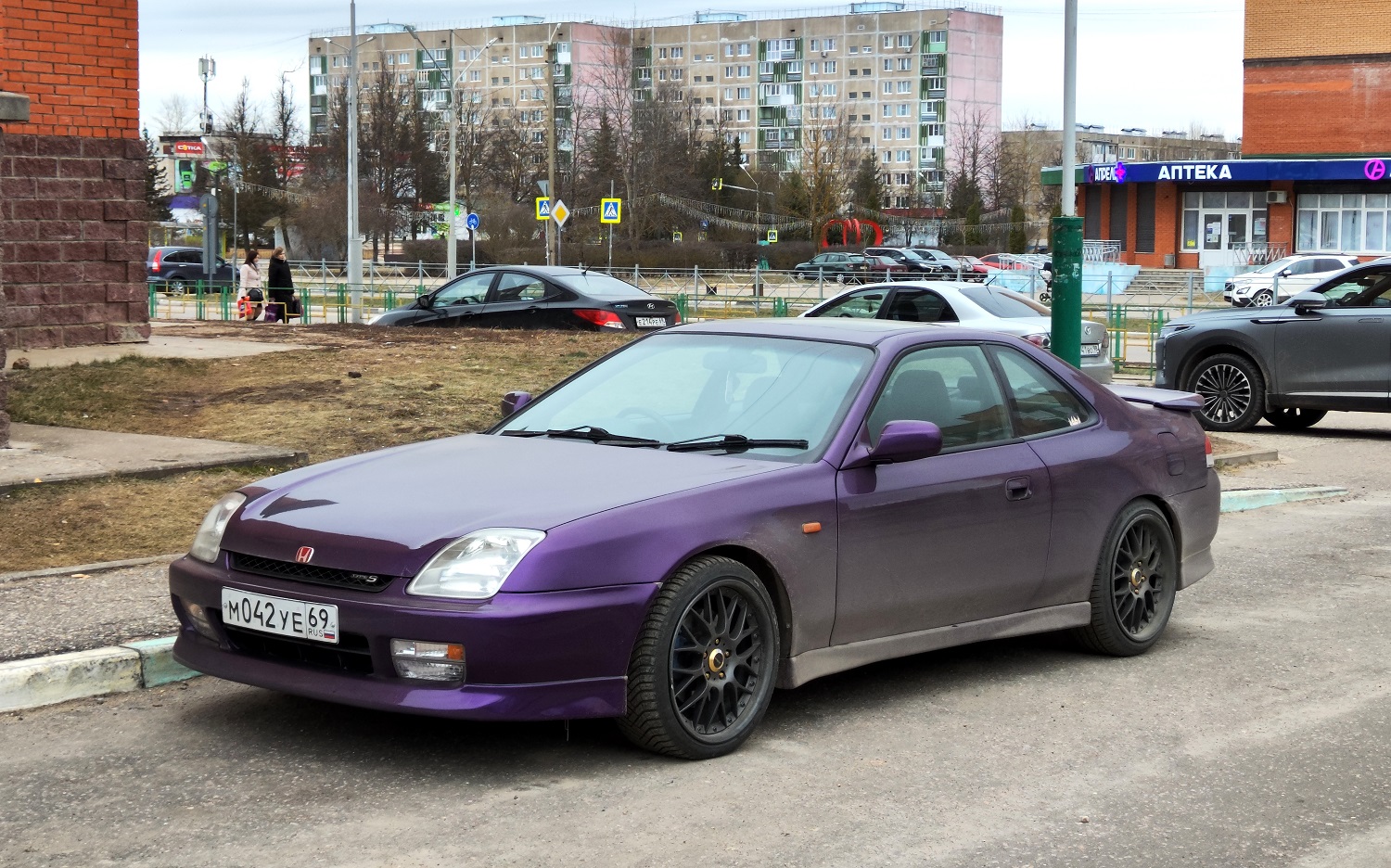 Тверская область, № М 042 УЕ 69 — Honda Prelude (5G) '96-01