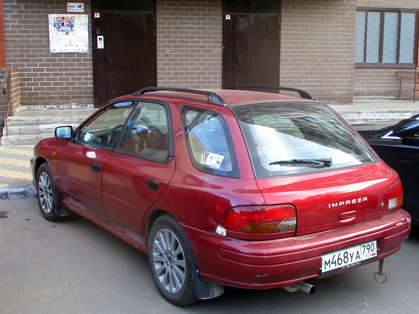 Московская область, № М 468 УА 790 — Subaru Impreza (1G) '92-01