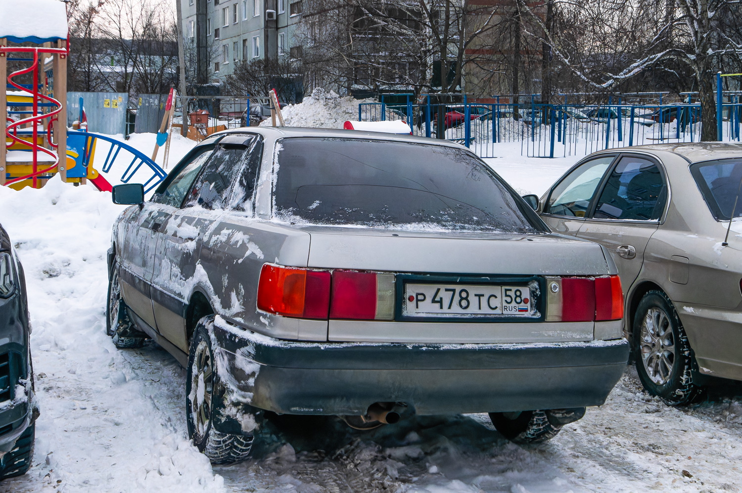Пензенская область, № Р 478 ТС 58 — Audi 80 (B3) '86-91