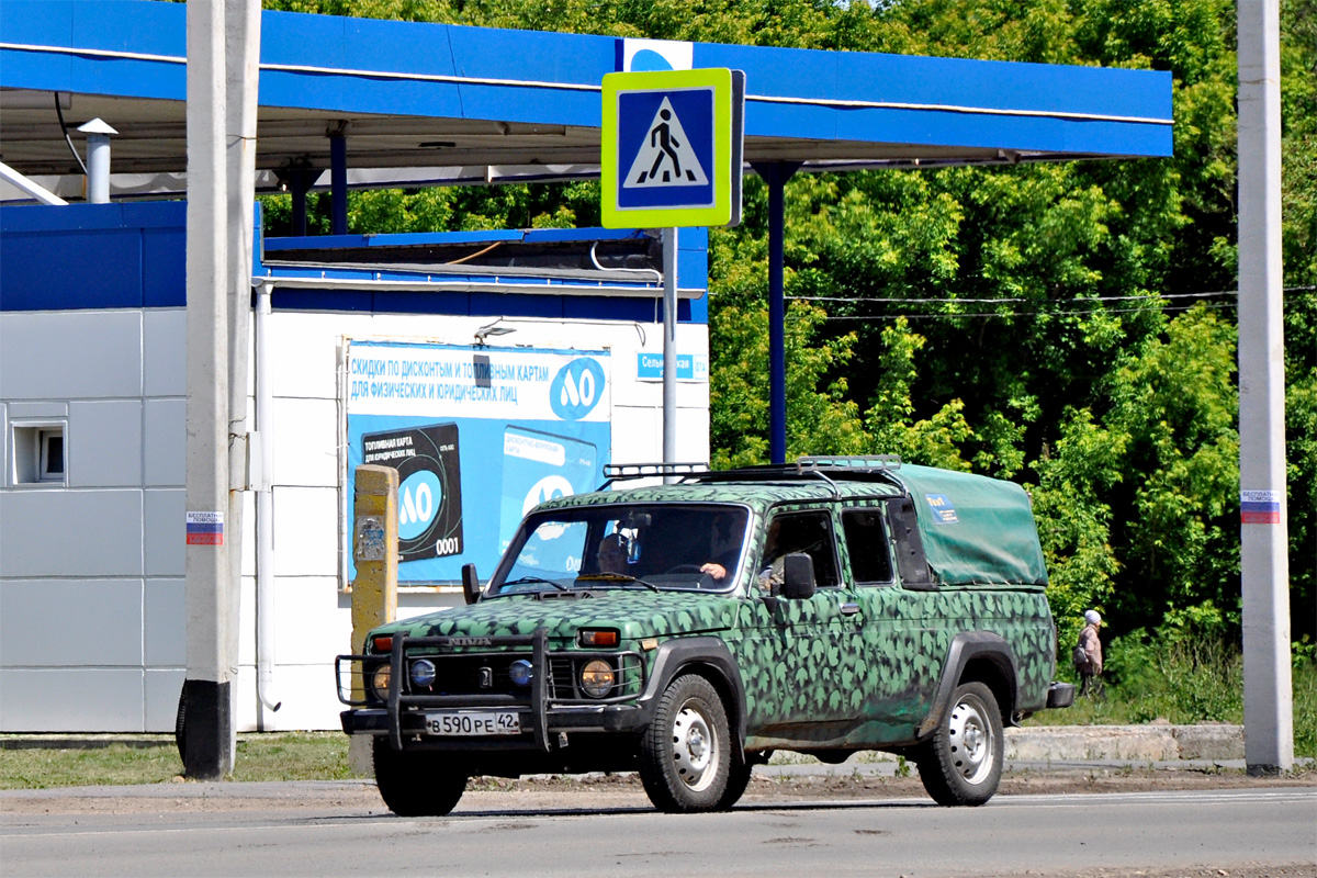 Кемеровская область - Кузбасс, № В 590 РЕ 42 — ВАЗ-2329 '95-01