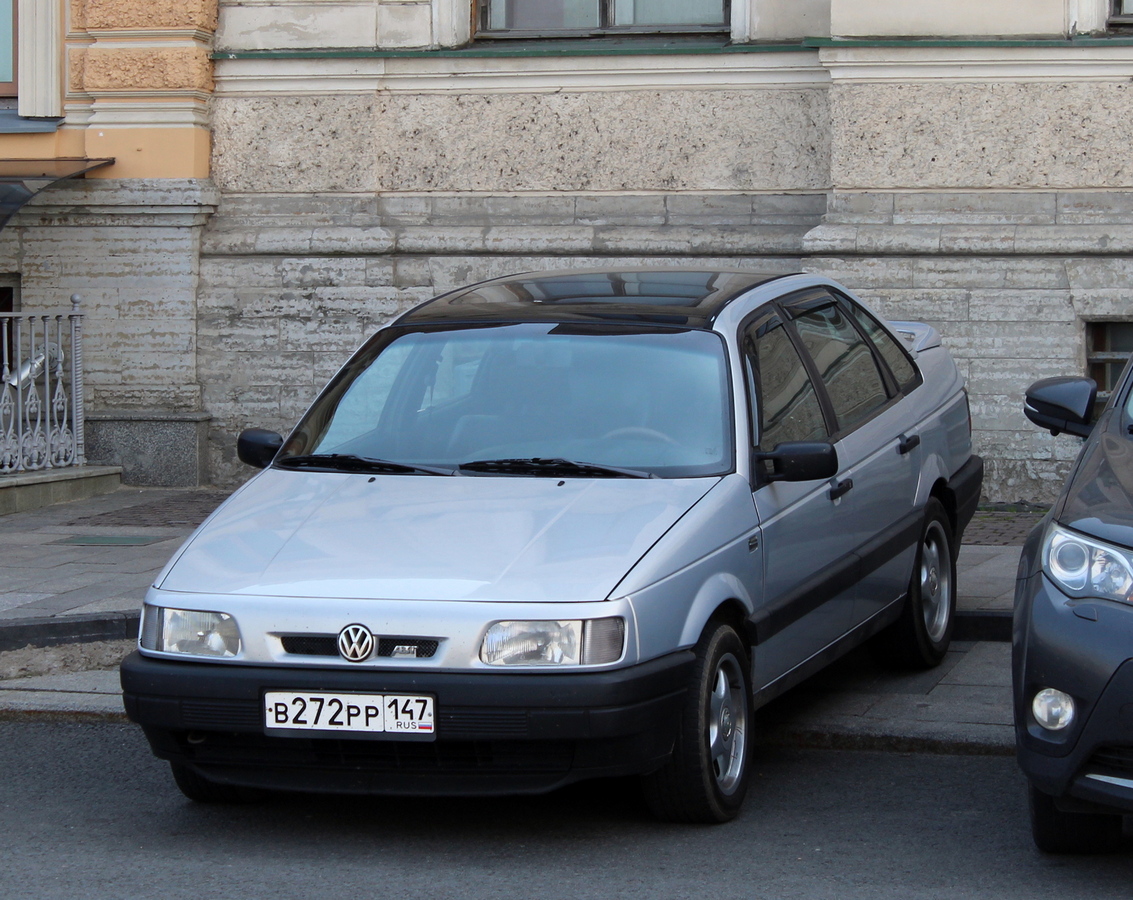 Ленинградская область, № В 272 РР 147 — Volkswagen Passat (B3) '88-93