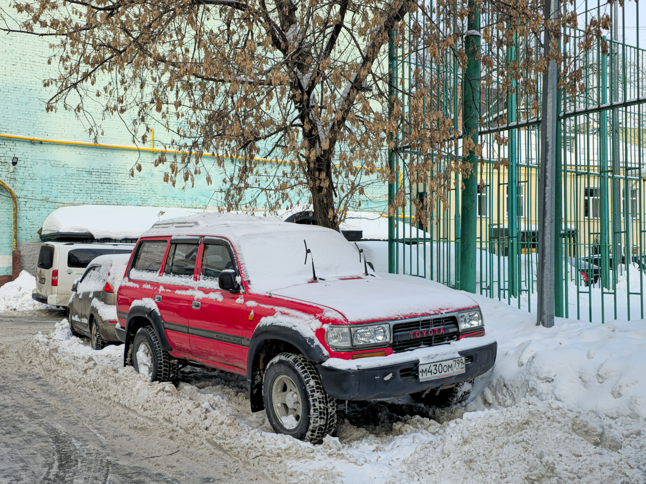 Москва, № М 430 ОМ 799 — Toyota Land Cruiser (J80) '89-97