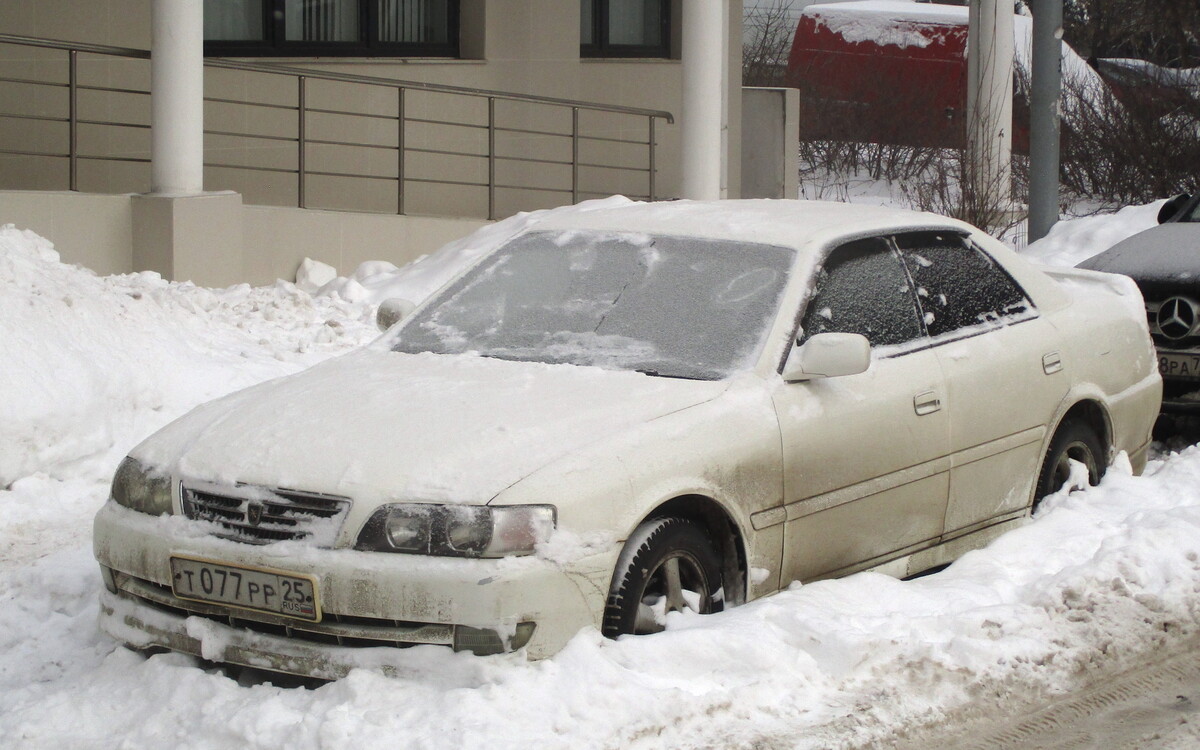 Приморский край, № Т 077 РР 25 — Toyota Chaser (X100) '96-01