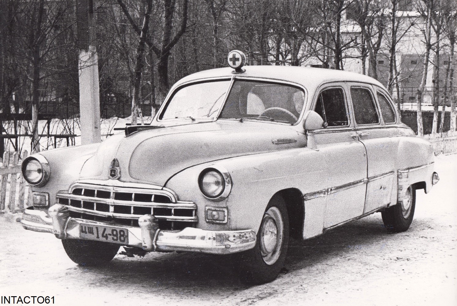 Красноярский край, № ЦЩ 14-98 — ГАЗ-12Б ЗИМ '51-60; Исторические фотографии (до 2000 года) (Красноярский край)