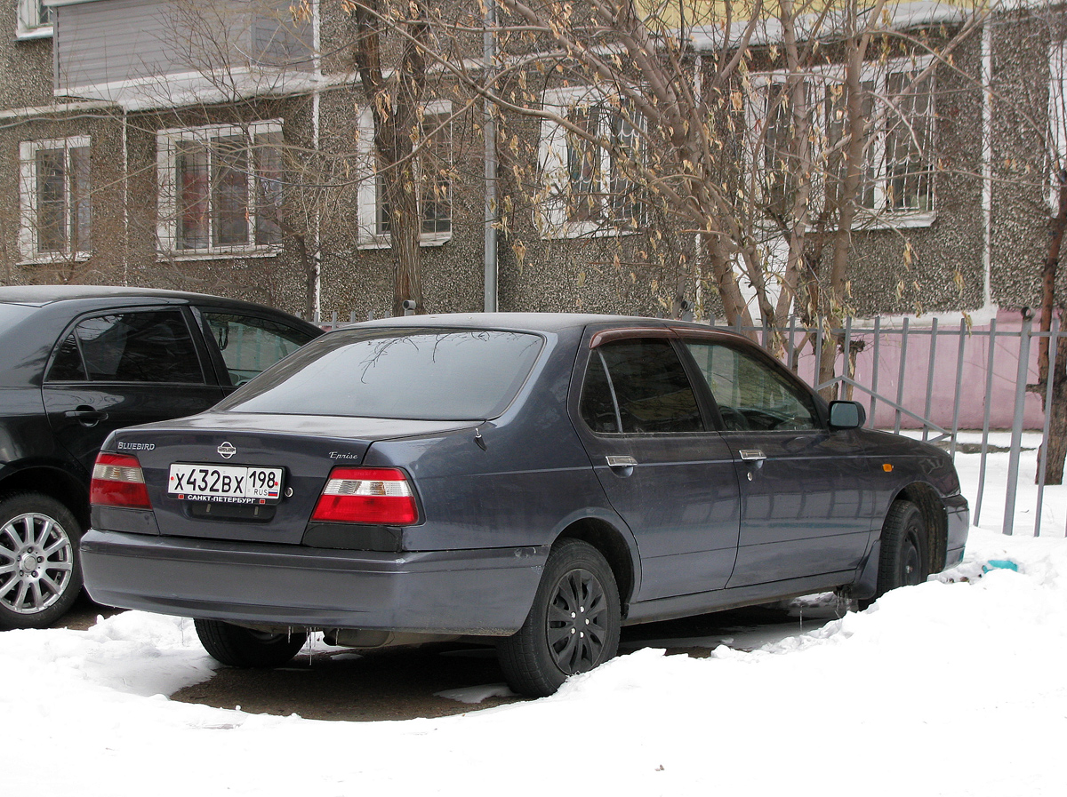 Бурятия, № Х 432 ВХ 198 — Nissan Bluebird (U14) '96-01