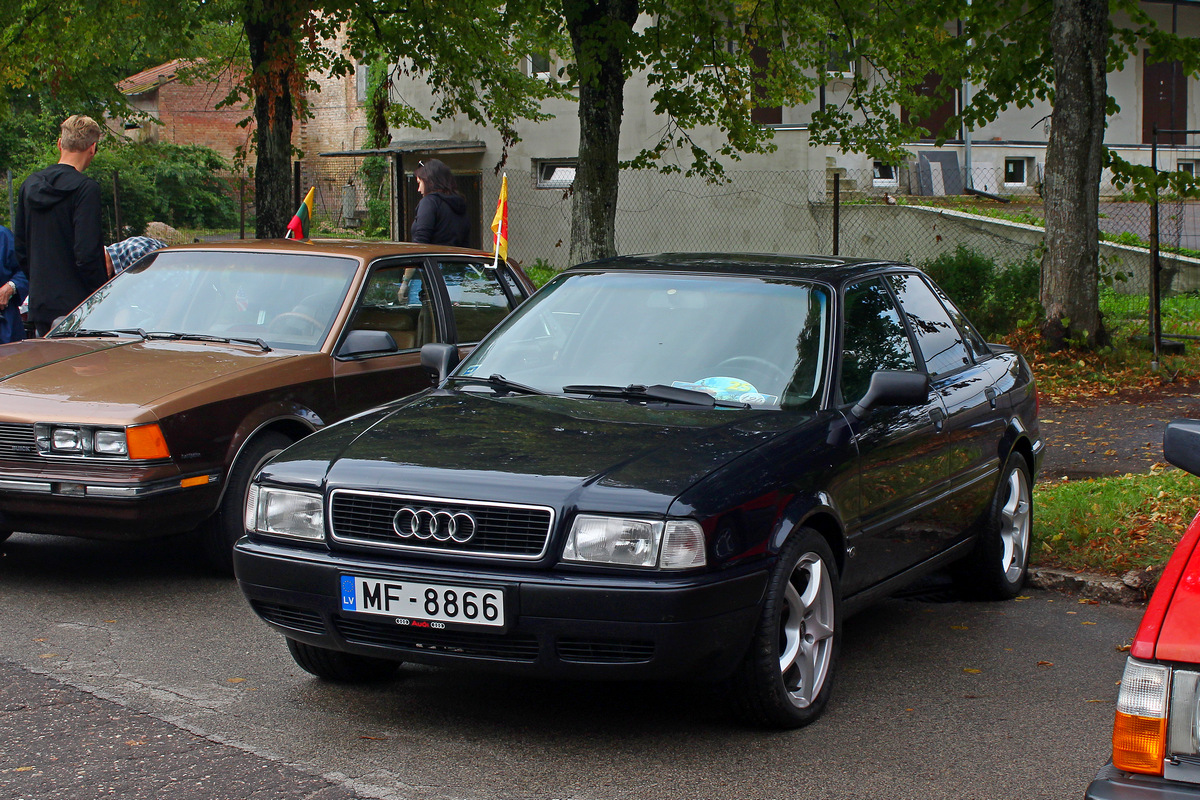 Латвия, № MF-8866 — Audi 80 (B4) '91-96; Латвия — Retro Jūrmala 25
