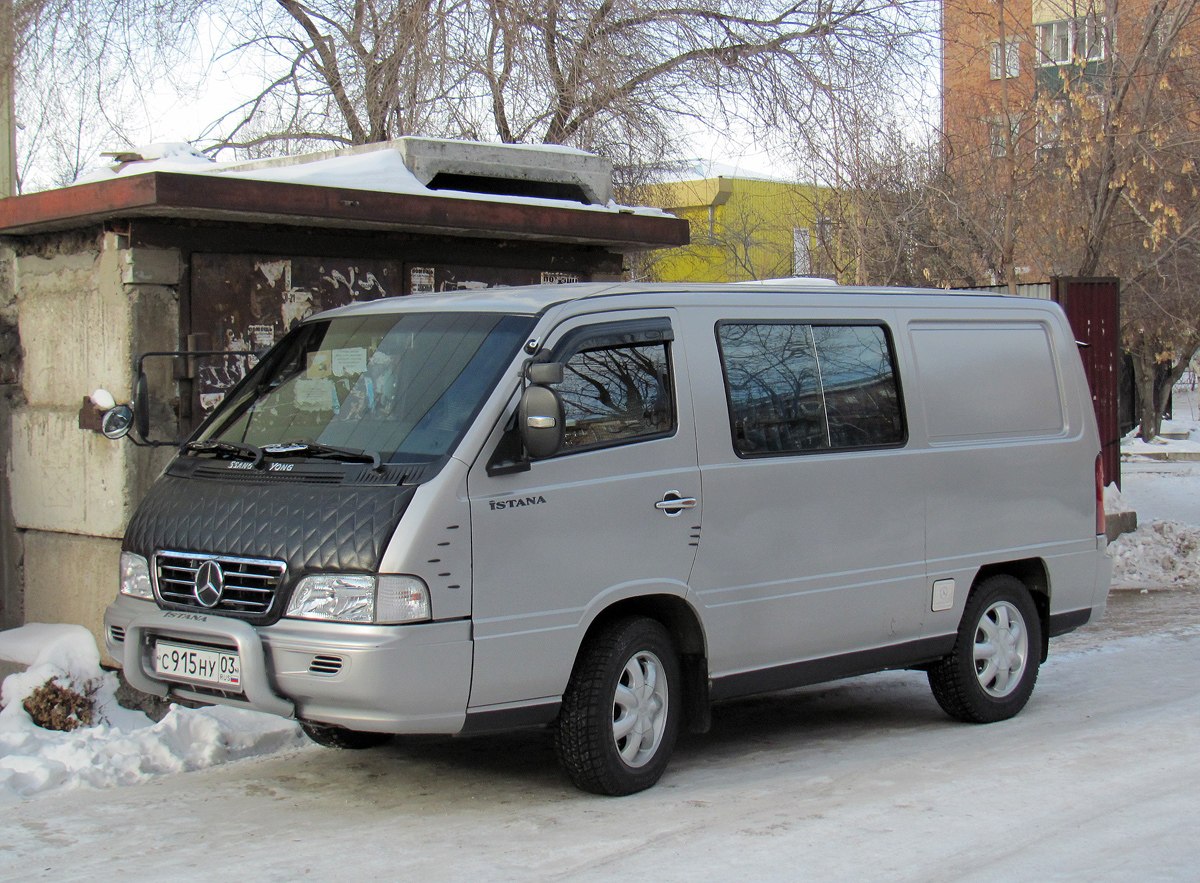 Бурятия, № С 915 НУ 03 — SsangYong Istana (1G) 95-04