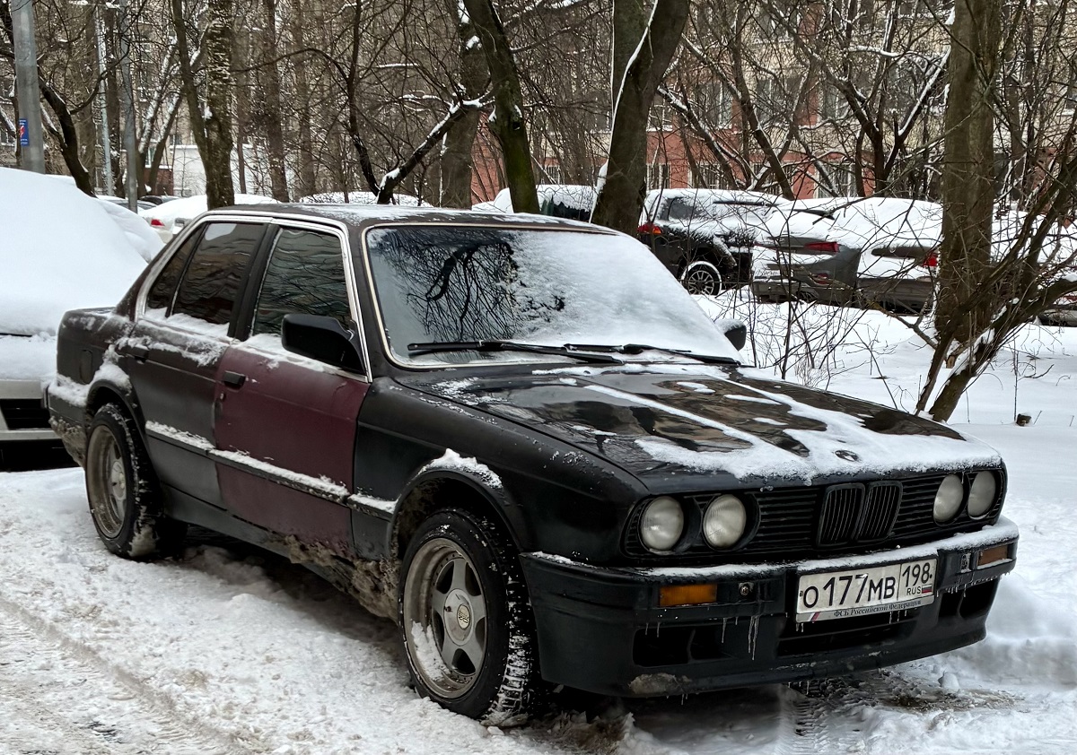 Санкт-Петербург, № О 177 МВ 198 — BMW 3 Series (E30) '82-94